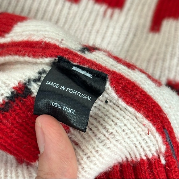 Warm & Wonderful x Rowing Blazers Princess Diana Black Sheep Wool Sweater Size S - Picture 16 of 16